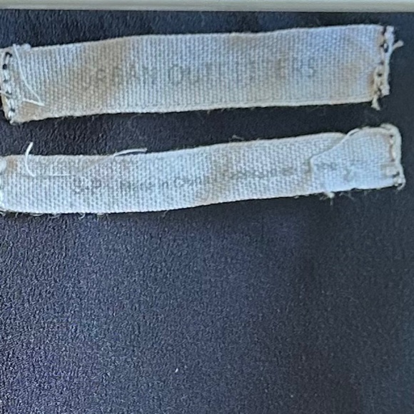 Urban Outfitters Kimchi Black Puff Sleeve Blouse Size S-P - Picture 4 of 4